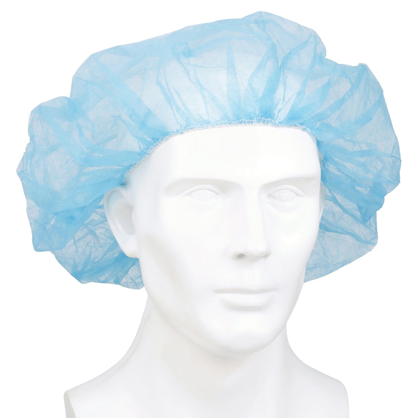 CAP, BOUFFANT LF SB BLU 21" (100/BX 5BX/CS)