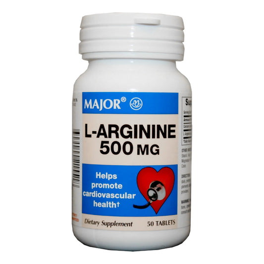 L-ARGININE, TAB 500MG (50/BT)