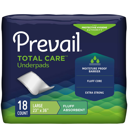 UNDERPAD, PREVAIL LG (18/BG 4BG/CS)