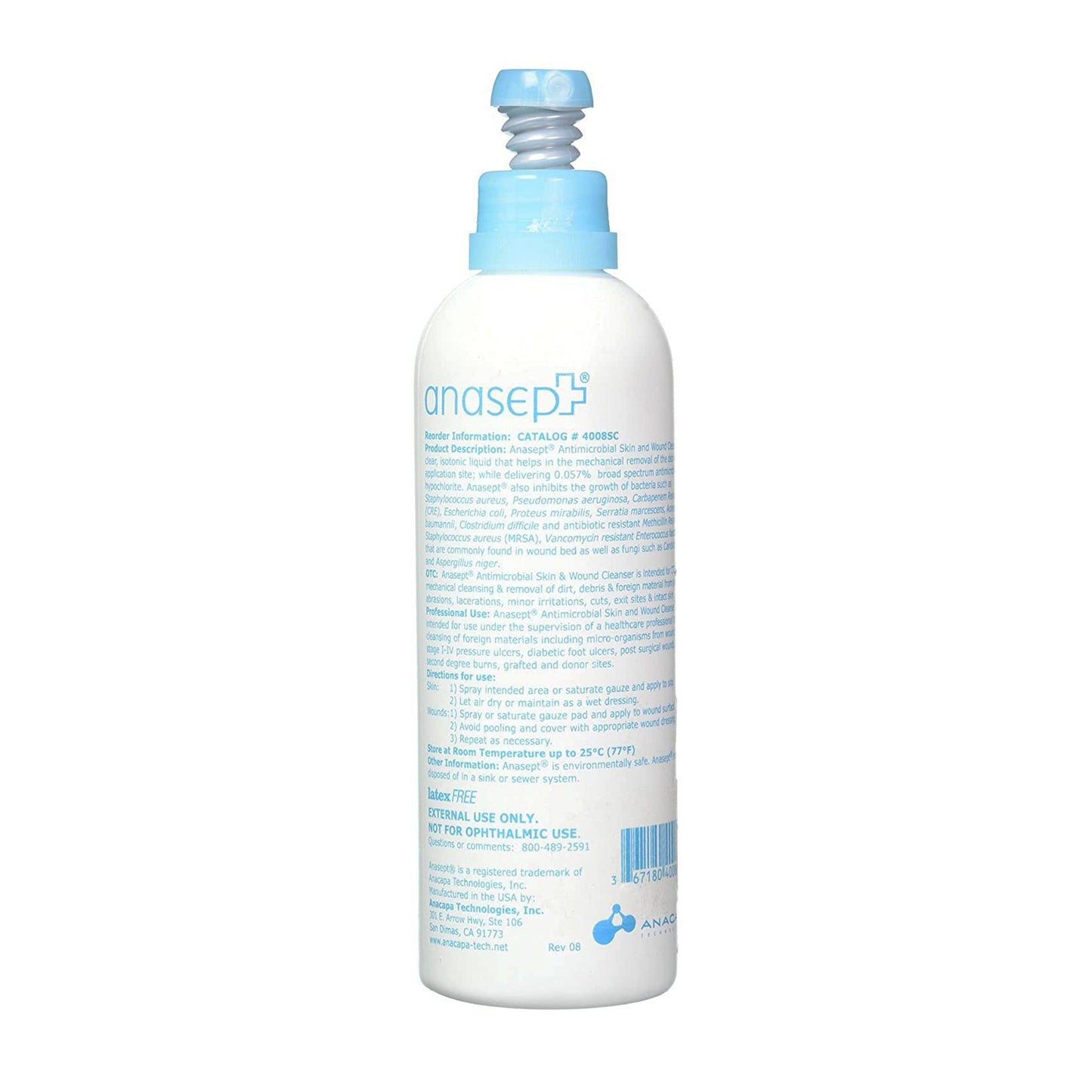 CLEANSER, WND/SKIN ANASEPT ANTIM SPRAY 8OZ (12/CS)