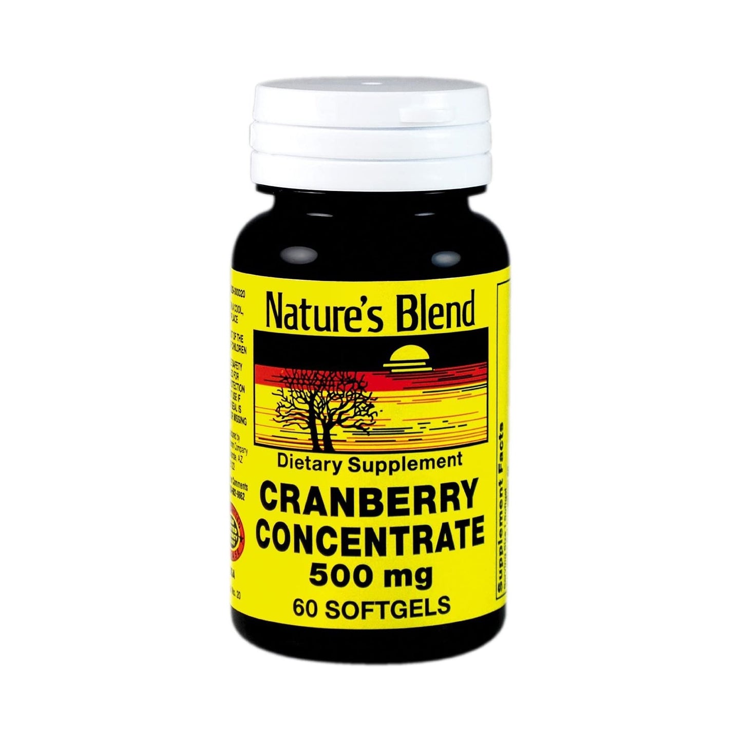 CRANBERRY, CAP CONC 500MG (60/BT)