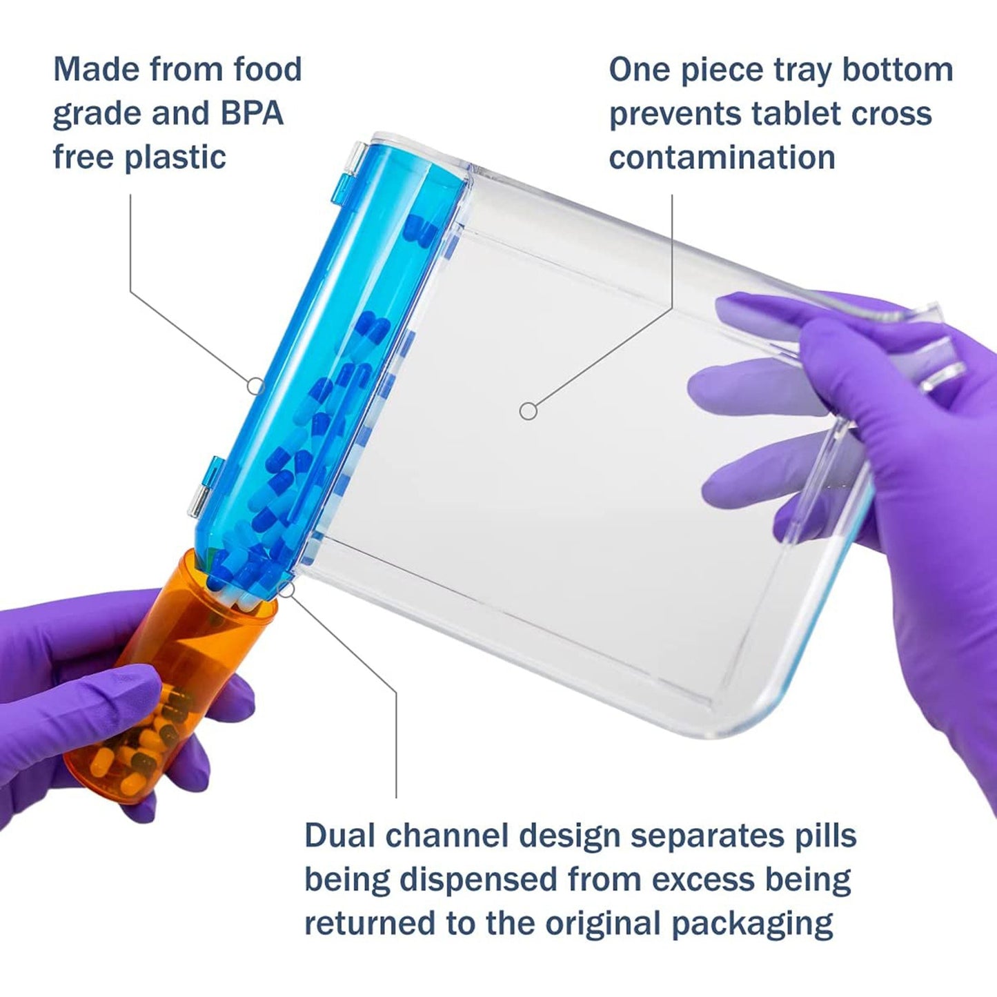 COUNTER, PILL W/SPATULA