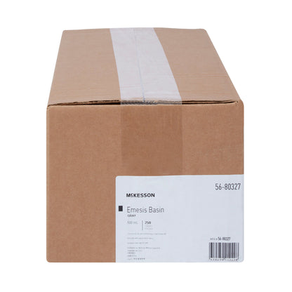 BASIN, EMESIS GRAPHITE 500ML (250/CS)