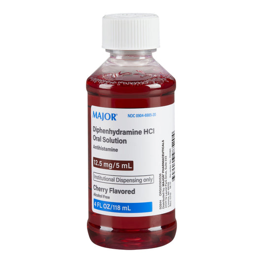 DIPHENHYDRAMINE HCL, LIQ CHERRY 12.5MG/5ML 4OZ