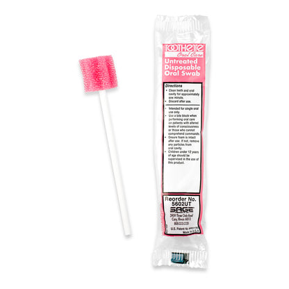 SWAB, ORAL UNTREATED SNGL PK (250/BX)