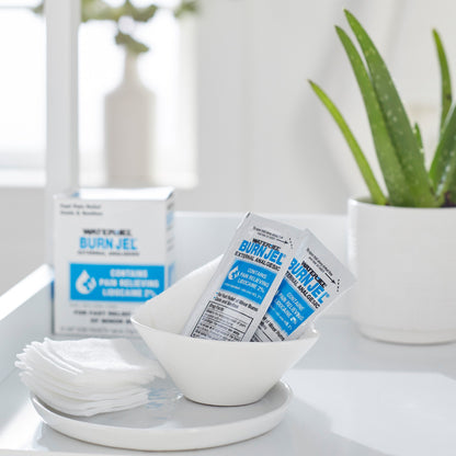 GEL, BURN WATERJEL 1/8 OZ PKT (25/BX 24BX/CS)