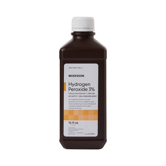 HYDROGEN PEROXIDE, 3% 16OZ (12/CS)