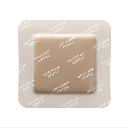 DRESSING, OPTIFOAM ADH GENTLE BORDER 3"X3" (10/BX 10BX/CS)