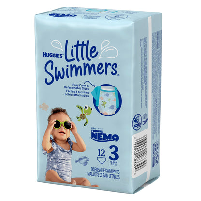 PANTS, SWIM HUGGIES SM (12/PK 8PK/CS) KIMCLK