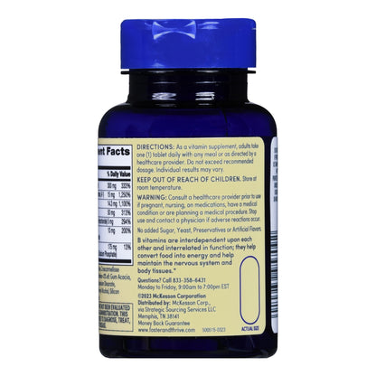 VITAMIN B COMPLEX+C, TAB FT SM(100/BT)