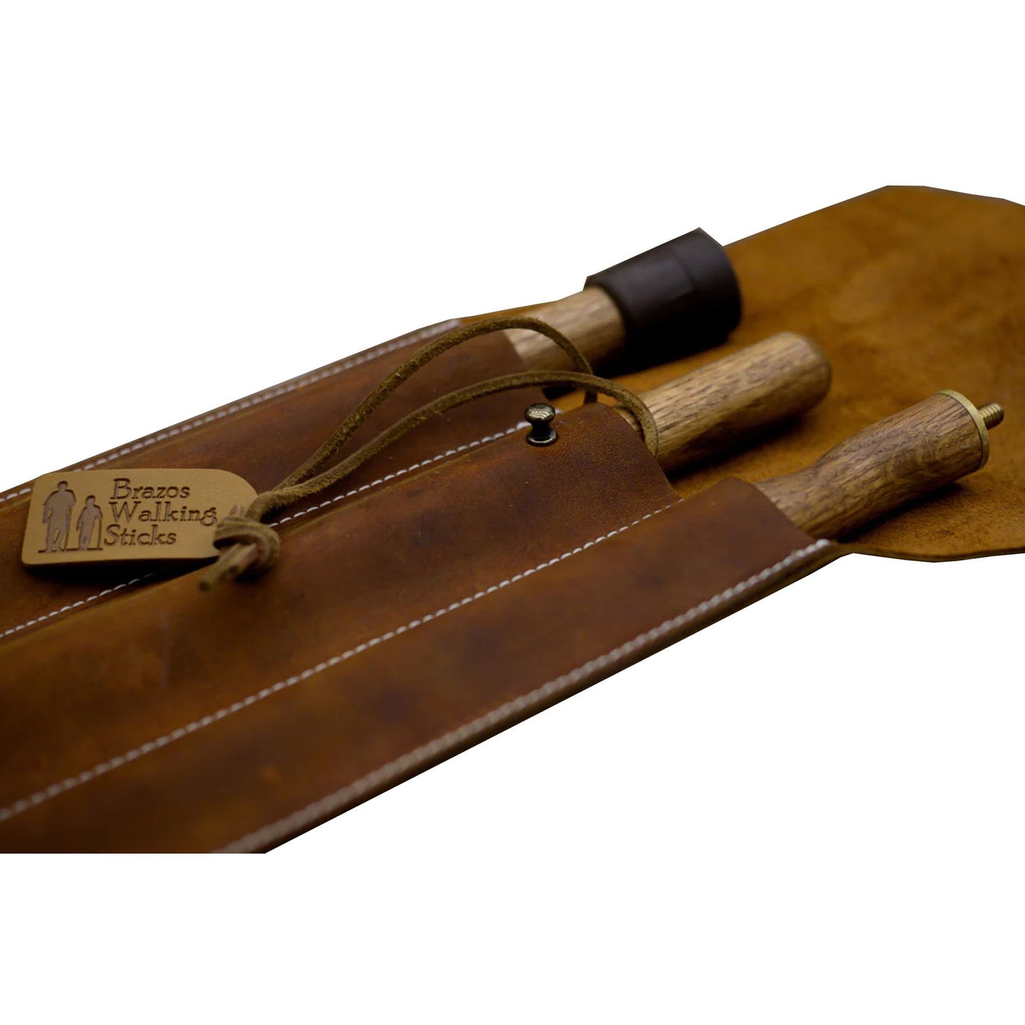 CASE, LEATHER F/BRAZOS TRAVELER'S STICK SOFT