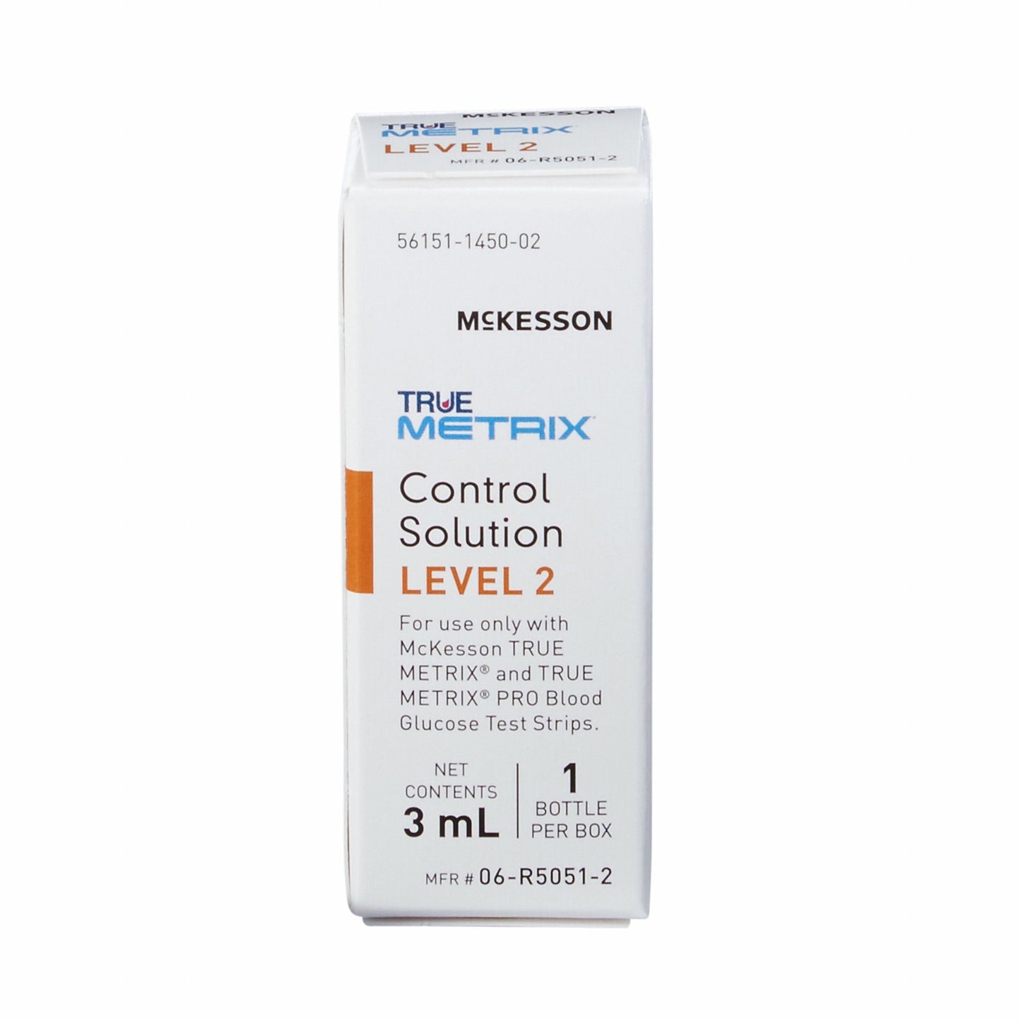 CONTROL, BLD GLUCOSE LEVEL 2 TRUE METRIX (1/BX 24BX/CS)