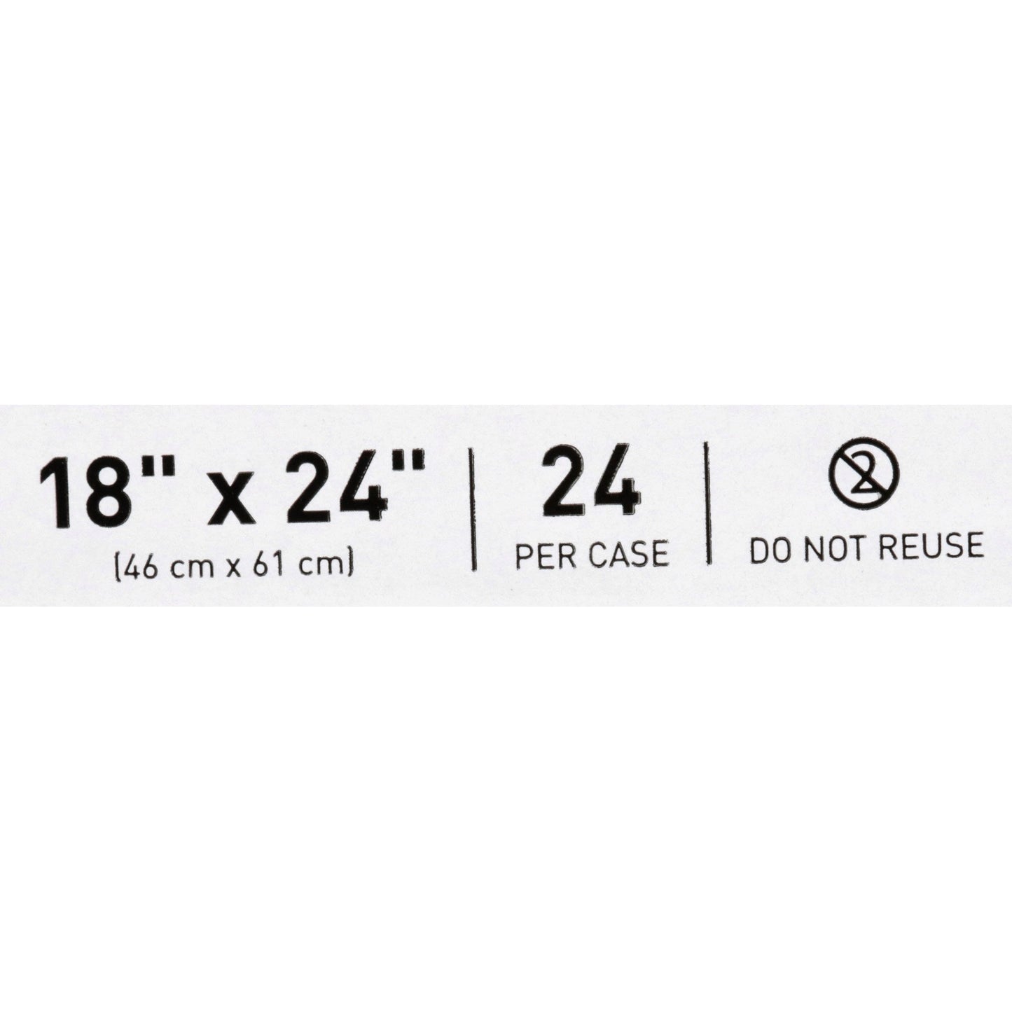 PILLOW, DISP FULL LOFT WHT 18X24" (24/CS)