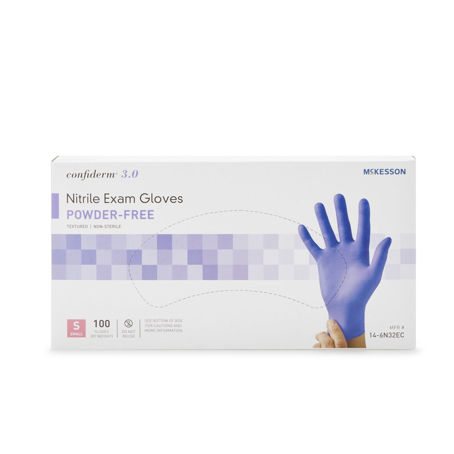 GLOVE, EXAM NTRL SM N/S 3.0 (100/BX 10BX/CS)
