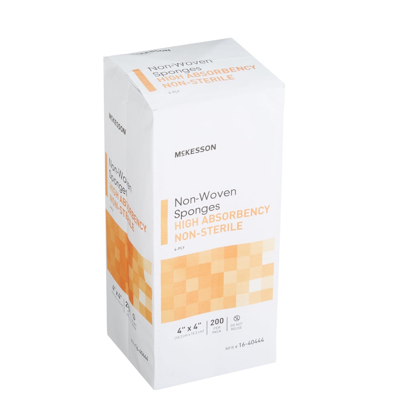 SPONGE, N/WOVN HI-ABSRB 4"X4" 4PLY LF (200/