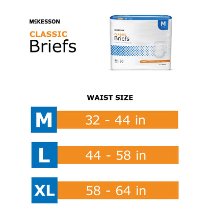 BRIEF, TAB CLSR CLASSIC LG 44-58 (18/BG 4BG/CS)