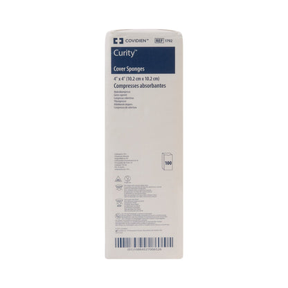 SPONGE, CVR N/STR 4"X4" (100/BG)