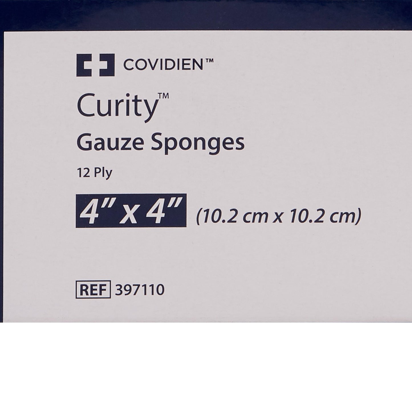 DRESSING, SPONGE GAUZE 12PLY 4X4" STR(10/PK 10PK/TR 16TR/CS)