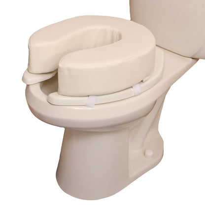 SEAT, TOILET VINYL CUSHION PORT 2"