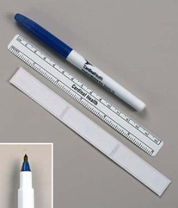 SKIN MARKER, W/RULER (50/BX)