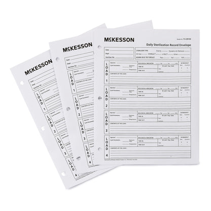 ENVELOPE, STERILIZER RECORD (100/PK 10PK/CS)