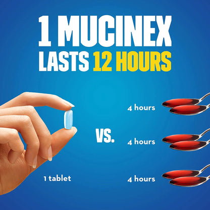 MUCINEX, TAB ER 1200MG (14/CT)