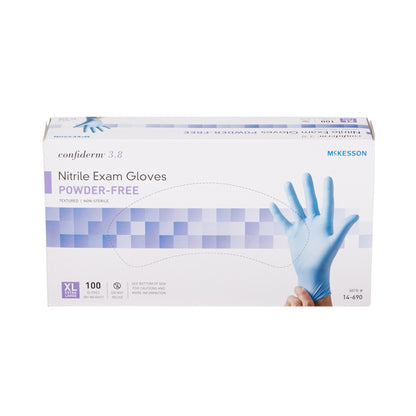 GLOVE, EXAM NTRL XL N/S 3.8 (100/BX 10BX/CS)