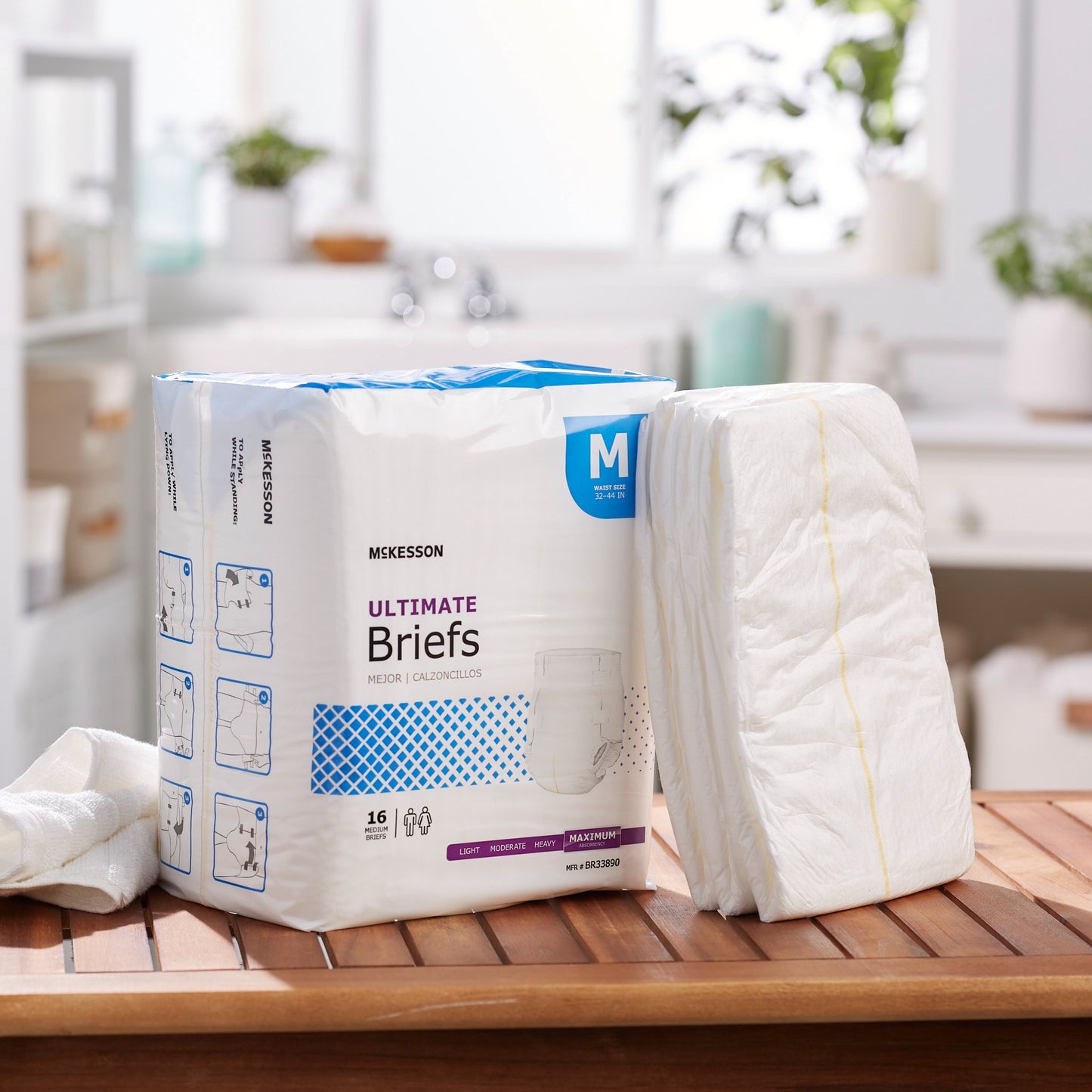 BRIEF, TAB CLSR ULTIMATE MED 32-44 (16/BG 6BG/CS)