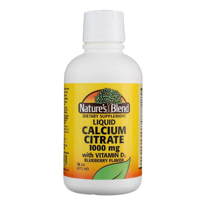 CALCIUM CITRATE+D3, LIQ 1000MG16OZ