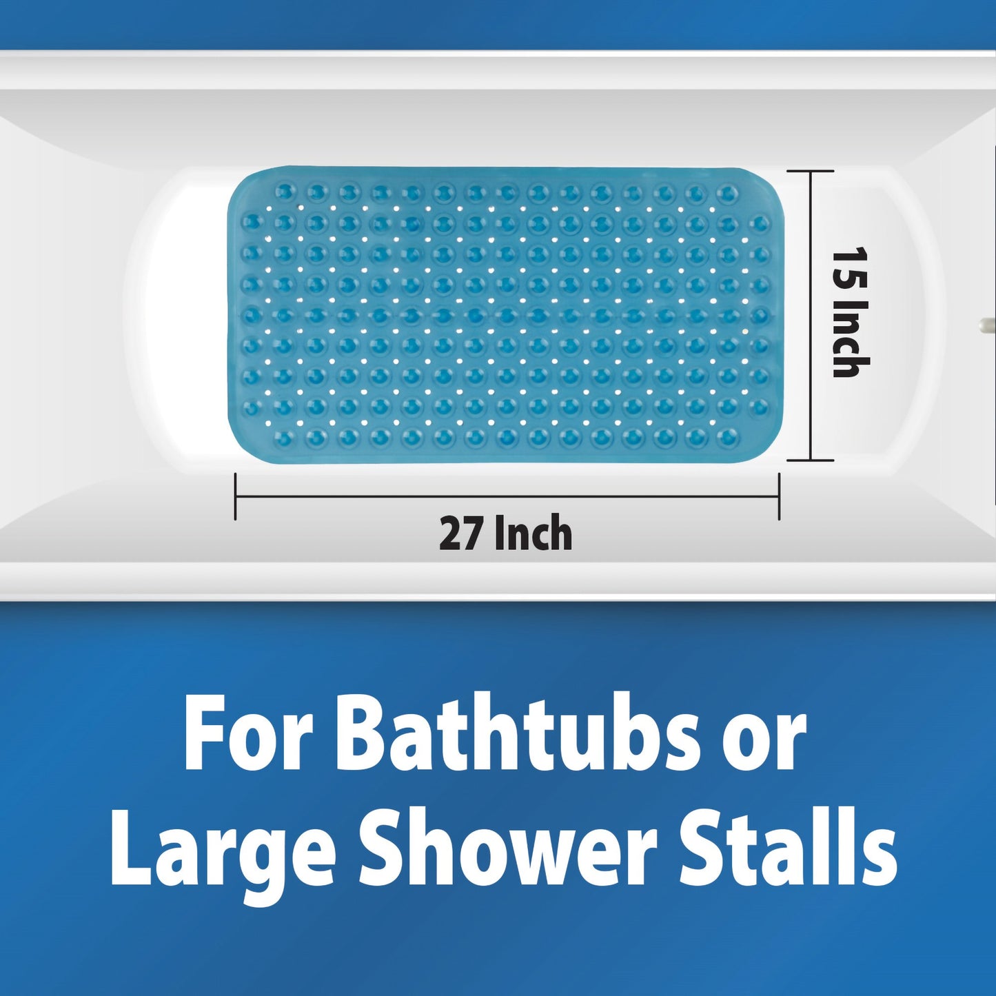 MAT, BATH THERACARE N/SLIP ANTI-FUNGAL (20/CS)