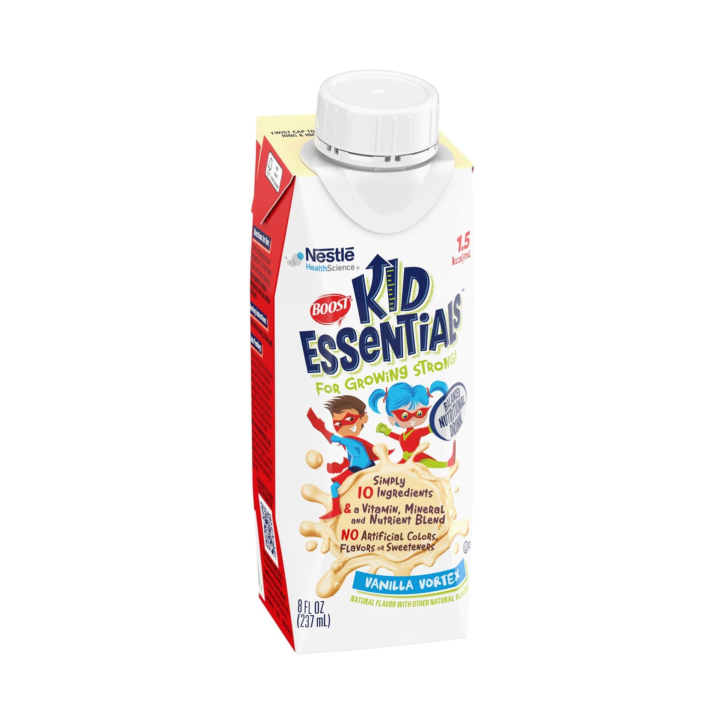 BOOST, KID ESSENTIALS 1.5 VANILLA VORTEX 8OZ (24/CS)
