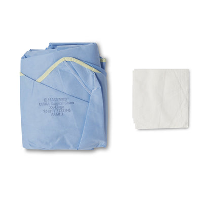 GOWN, SURG ULTRA STD BLU XXLG (28/CS)