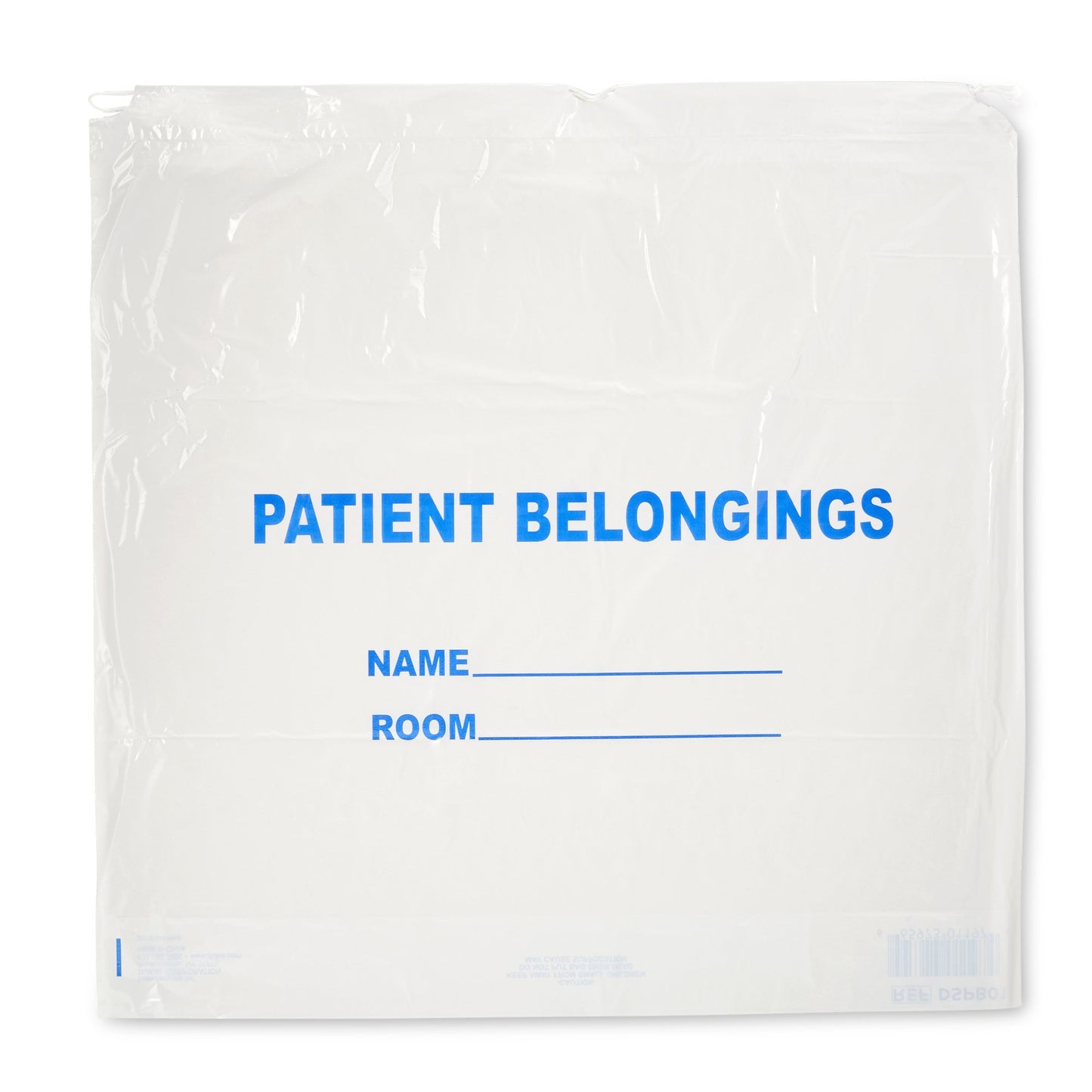 BAG, PATIENT DRWSTRNG 20"X20" WHT (250/CS)