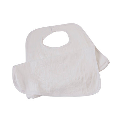 BIB, ADLT TERRY CLOTH VELCRO CLOSE 18X34 (12/DZ 6/