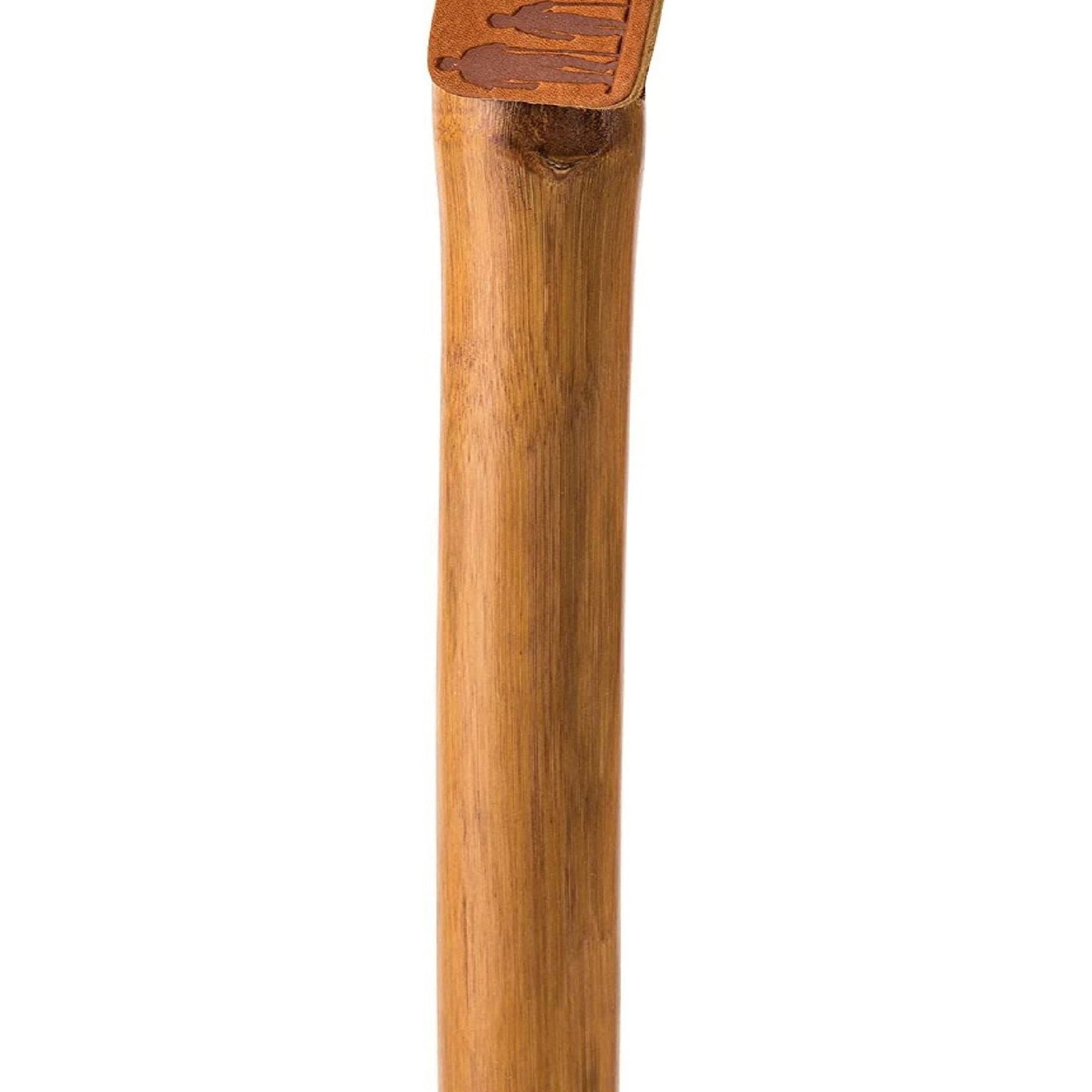 STICK, WALKING WOOD BRAZOS 58 FREE FORM IRON BAMBOO RED 58"