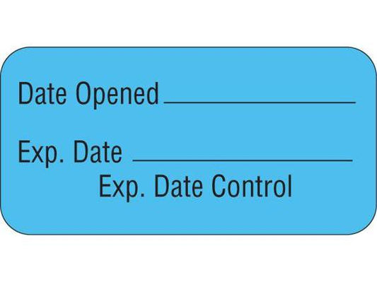 LABEL, EXPIRATION DATE OPENED (500/RL)