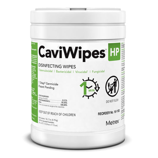 WIPE, DISINFECTING CAVIWIPE HP6X6.75" (160/CN 12CN/CS)