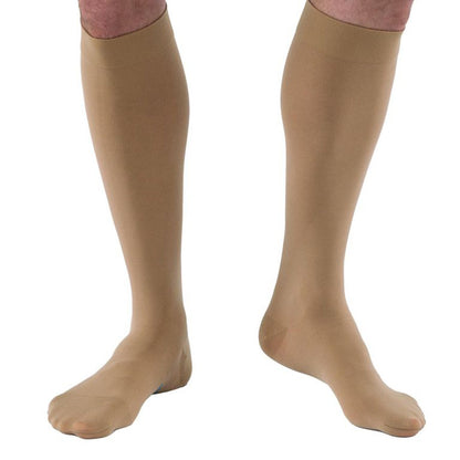 STOCKING, KNEE HI CLSD TOE 15-20 BGE MED