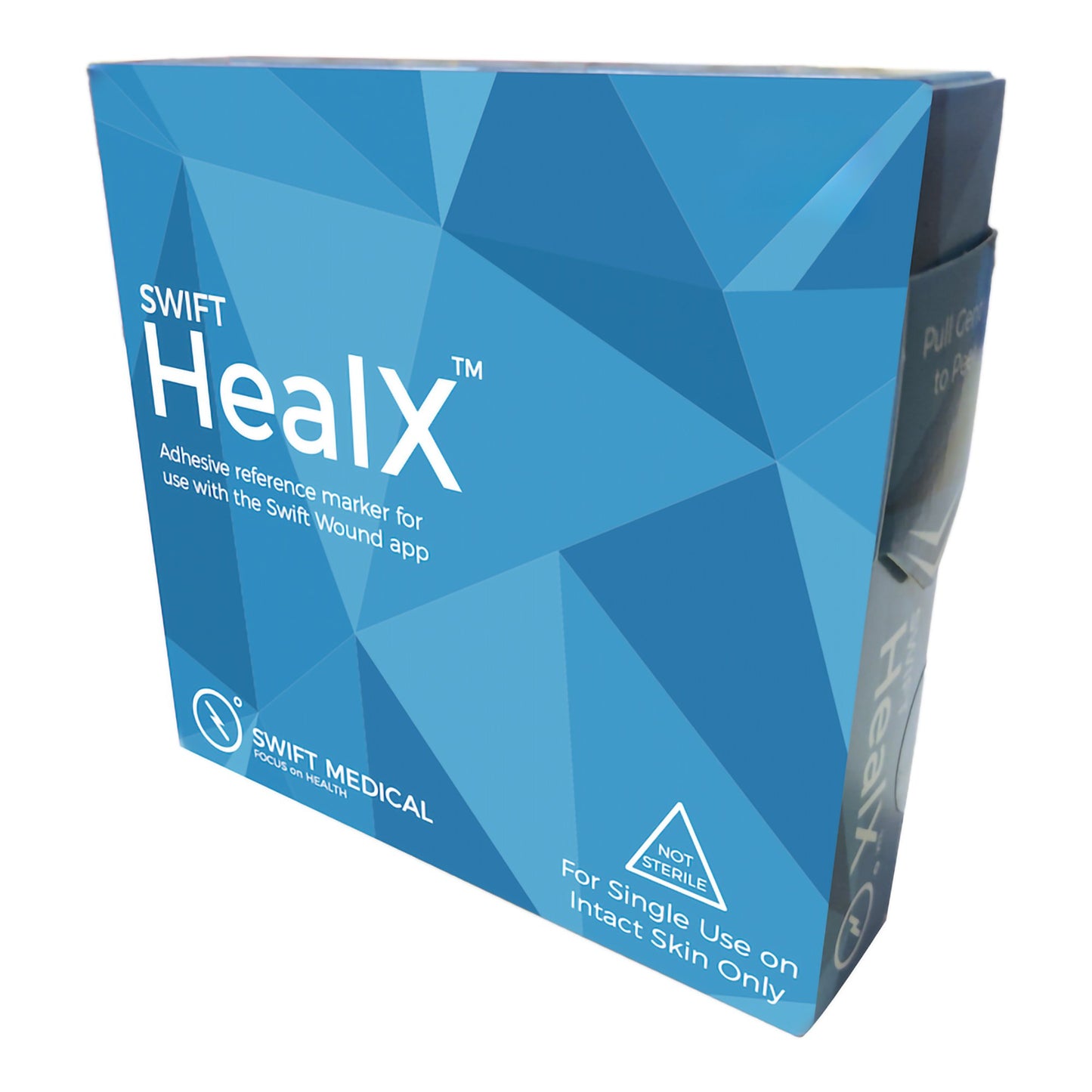 STICKER, HEALX F/SWIFT WOUND CARE TECHN APP (500/PK 2PK/BX)
