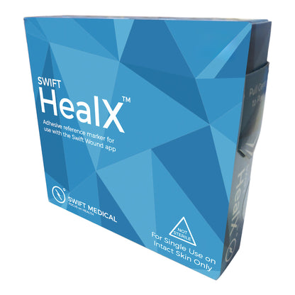 STICKER, HEALX F/SWIFT WOUND CARE TECHN APP (500/PK 2PK/BX)