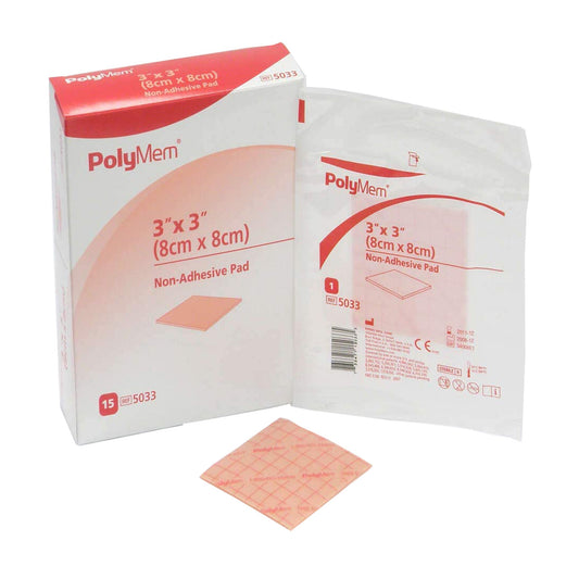 DRESSING, POLYMEM WND CARE 3X3" (15/BX)