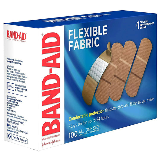 BANDAGE, ADHSV FLEX 1"X3" (100/BX 12BX/CS)