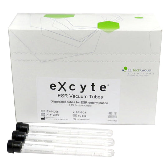 TUBE, BLD COL SODCIT BLK 1ML GLS EXCYTE ESR (50/BX)