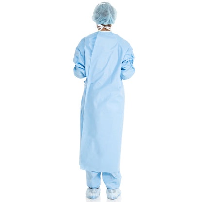 GOWN, SURG ULTRA STD BLU SM (34/CS)