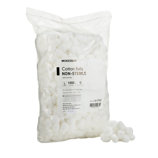 COTTON BALL, LG N/S (1000/BG 2BG/CS)