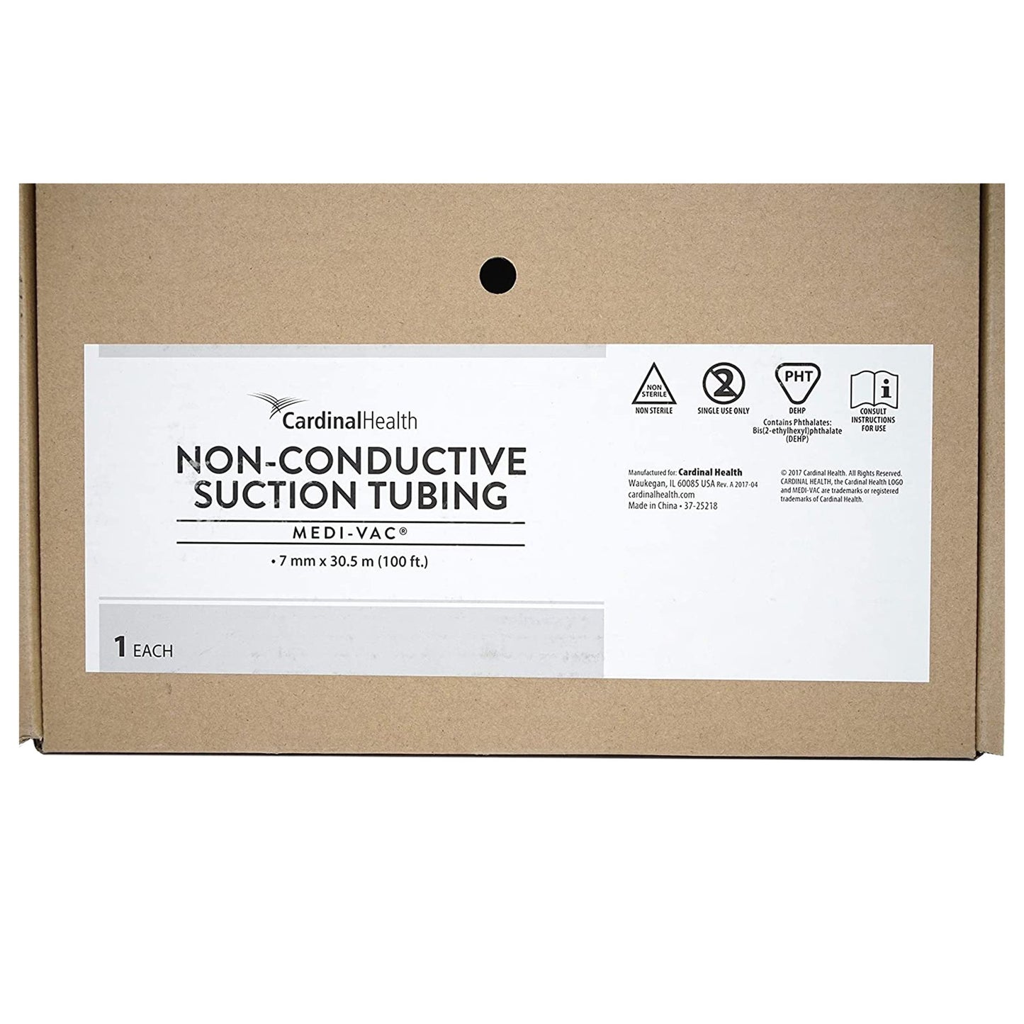 TUBING, SUCTION N/CONDUCTIVE N/S 7.14MM 100' (1/EA 1/CS)