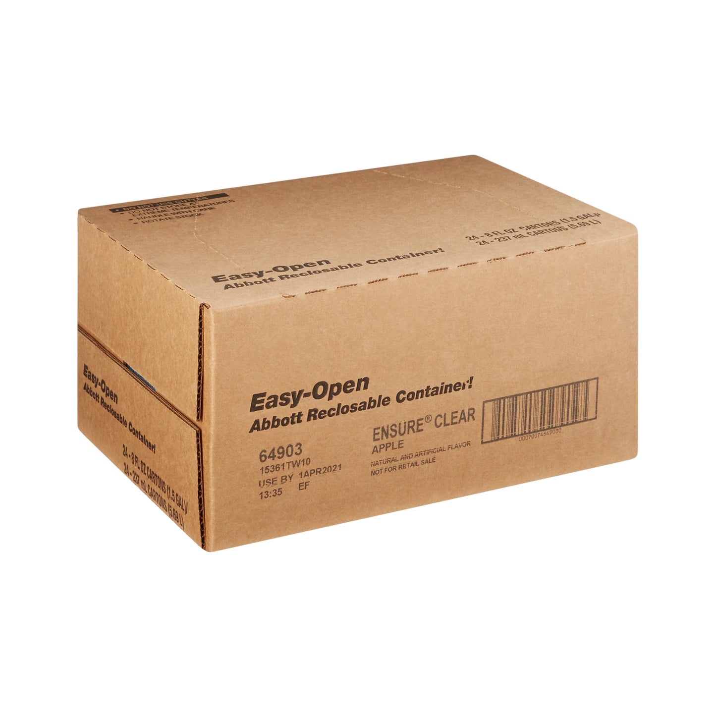 ENSURE CLEAR, INST ARC APPLE 8OZ (24 /CS)