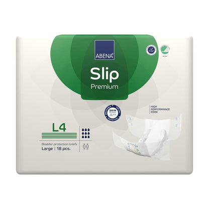 BRIEF, INCONT ABENA SLIP PREM ADLT L4 LG (18/PK 4PK/CS)