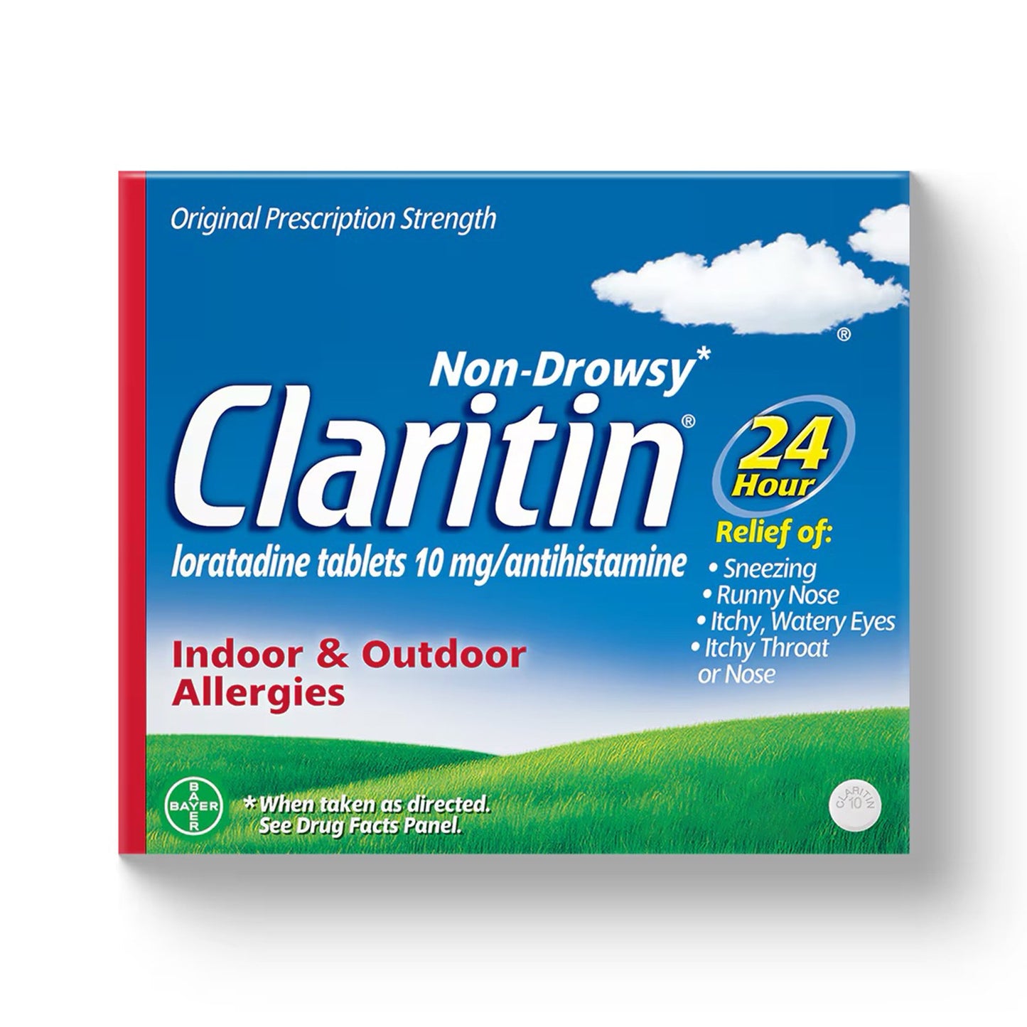 CLARITIN, TAB 10MG ALLERGY 24HR (30/BX)