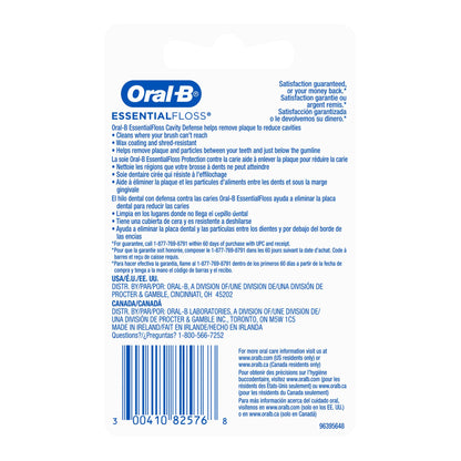 FLOSS, ESSENTIAL ORAL-B UNFLAV54YD
